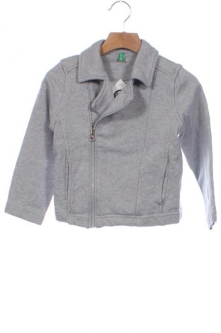 Παιδικό μπουφάν United Colors Of Benetton, Μέγεθος 3-4y/ 104-110 εκ., Χρώμα Γκρί, Τιμή 19,44 €