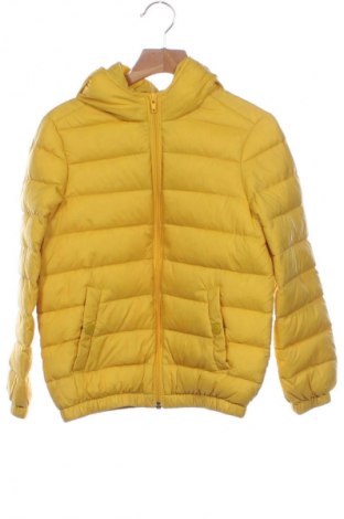 Kinderjacke United Colors Of Benetton, Größe 5-6y/ 116-122 cm, Farbe Gelb, Preis € 20,43