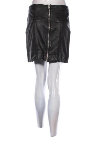 Bőrszoknya AllSaints, Méret M, Szín Fekete, Ár 35 583 Ft