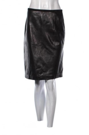 Lederrock Massimo Dutti, Größe M, Farbe Schwarz, Preis 46,04 €