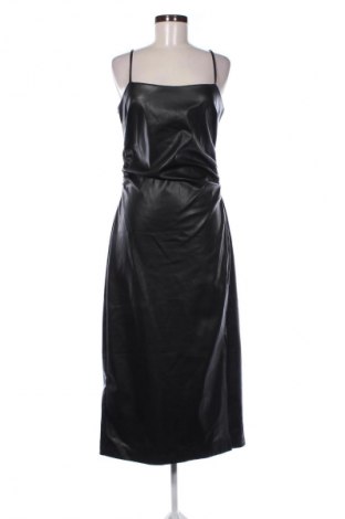 Lederkleid Stradivarius, Größe XL, Farbe Schwarz, Preis € 27,00