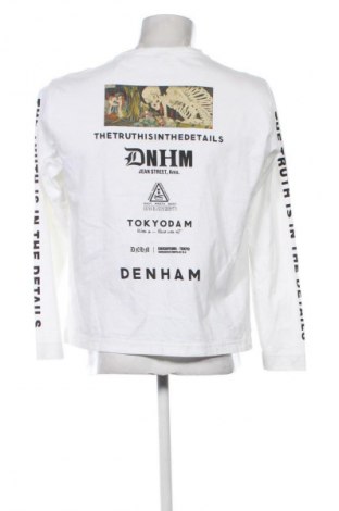 Мъжка блуза Denham, Размер M, Цвят Бял, Цена 41,00 лв.