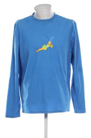 Męska bluzka The Simpsons, Rozmiar XL, Kolor Niebieski, Cena 25,99 zł