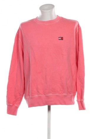 Męska bluzka Tommy Jeans, Rozmiar XXL, Kolor Różowy, Cena 355,99 zł