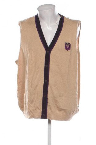 Męski kardigan Charles Colby, Rozmiar 3XL, Kolor Beżowy, Cena 203,99 zł