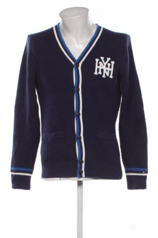 Męski kardigan Tommy Hilfiger, Rozmiar M, Kolor Niebieski, Cena 376,99 zł
