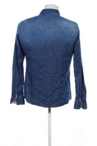 Мъжка риза Edc By Esprit, Размер M, Цвят Син, Цена 34,99 лв.