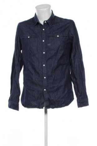 Мъжка риза G-Star Raw, Размер XL, Цвят Син, Цена 60,99 лв.