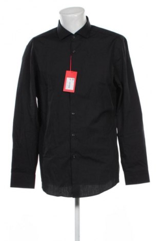 Herrenhemd Hugo Boss, Größe XL, Farbe Schwarz, Preis 107,99 €