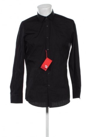 Cămașă de bărbați Hugo Boss, Mărime L, Culoare Negru, Preț 529,99 Lei