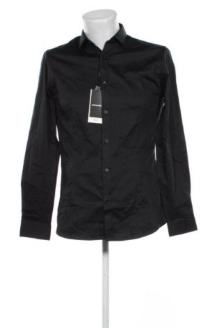 Мъжка риза Jack & Jones, Размер M, Цвят Черен, Цена 82,99 лв.