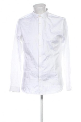 Мъжка риза Jack & Jones, Размер XL, Цвят Бял, Цена 82,99 лв.