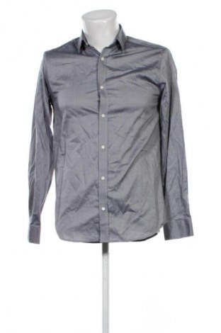 Мъжка риза Jack & Jones, Размер M, Цвят Сив, Цена 33,82 лв.