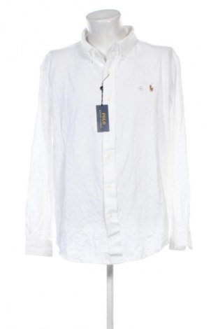 Męska koszula Polo Ralph Lauren, Rozmiar XXL, Kolor Biały, Cena 719,99 zł