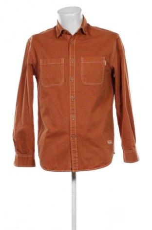 Мъжка риза Pull&Bear, Размер S, Цвят Кафяв, Цена 29,00 лв.