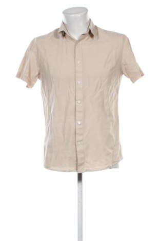 Herrenhemd Selected Homme, Größe M, Farbe Beige, Preis 13,99 €