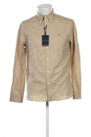 Herrenhemd Tommy Hilfiger, Größe M, Farbe Beige, Preis 119,99 €