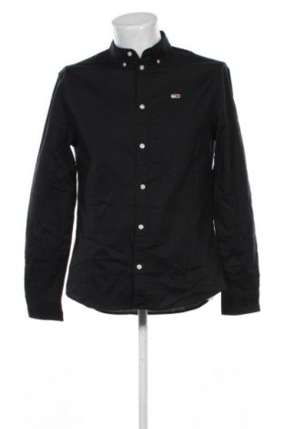 Męska koszula Tommy Jeans, Rozmiar M, Kolor Czarny, Cena 359,99 zł