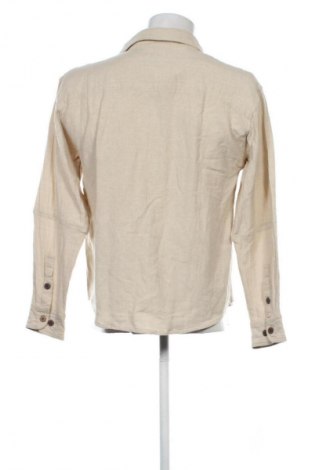 Herrenhemd Unbranded, Größe L, Farbe Beige, Preis 13,99 €