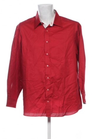 Herrenhemd Walbusch, Größe XL, Farbe Rot, Preis 5,99 €