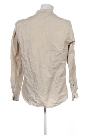 Herrenhemd Zara, Größe L, Farbe Beige, Preis 9,99 €