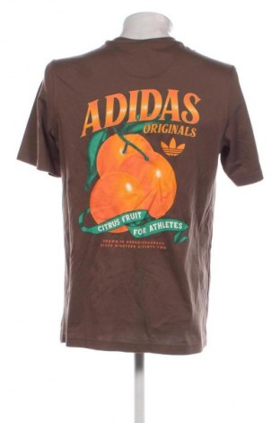 Męski T-shirt Adidas Originals, Rozmiar S, Kolor Brązowy, Cena 203,99 zł