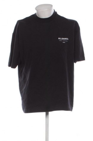 Męski T-shirt AllSaints, Rozmiar M, Kolor Czarny, Cena 243,99 zł