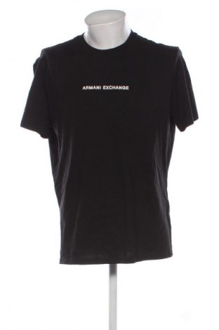 Męski T-shirt Armani Exchange, Rozmiar L, Kolor Czarny, Cena 177,99 zł