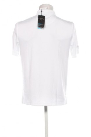 Мъжка тениска Callaway, Размер M, Цвят Бял, Цена 37,99 лв.
