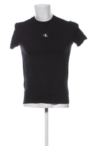 Tricou de bărbați Calvin Klein Jeans, Mărime S, Culoare Negru, Preț 89,47 Lei