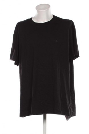 Męski T-shirt Calvin Klein Jeans, Rozmiar 5XL, Kolor Czarny, Cena 202,99 zł