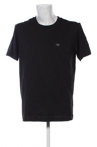 Męski T-shirt Calvin Klein Jeans, Rozmiar XXL, Kolor Czarny, Cena 252,99 zł