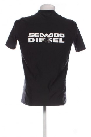 Мъжка тениска Diesel, Размер L, Цвят Черен, Цена 63,99 лв.