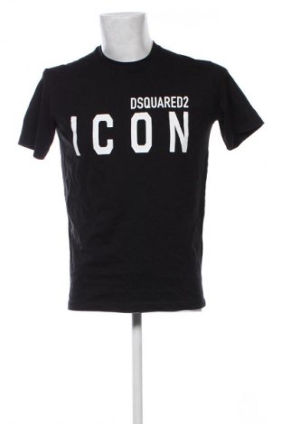 Męski T-shirt Dsquared2, Rozmiar S, Kolor Czarny, Cena 869,99 zł