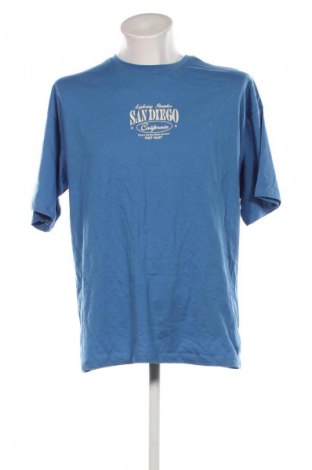 Męski T-shirt Even&Odd, Rozmiar M, Kolor Niebieski, Cena 81,99 zł