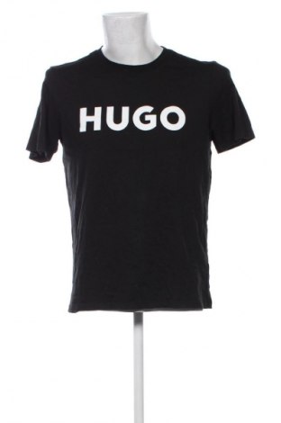 Męski T-shirt Hugo Boss, Rozmiar M, Kolor Czarny, Cena 203,99 zł