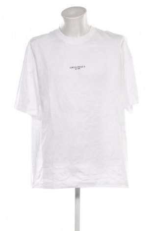 Мъжка тениска Jack & Jones, Размер XL, Цвят Бял, Цена 27,99 лв.