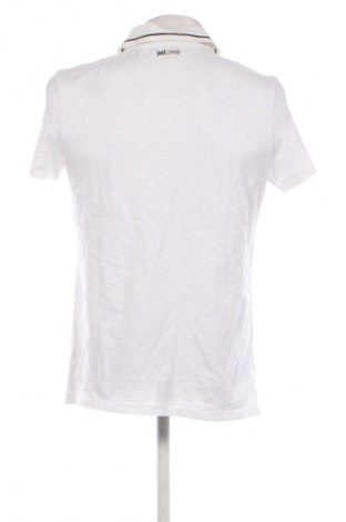 Męski T-shirt Just Cavalli, Rozmiar L, Kolor Biały, Cena 423,68 zł