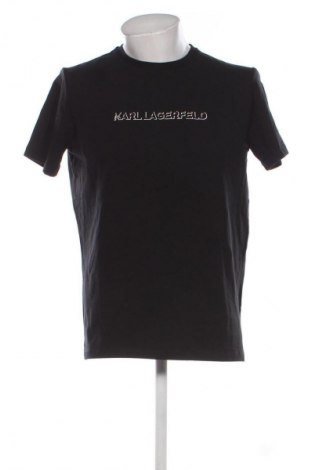Tricou de bărbați Karl Lagerfeld, Mărime L, Culoare Negru, Preț 361,99 Lei
