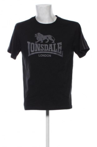 Herren T-Shirt Lonsdale, Größe M, Farbe Schwarz, Preis 14,99 €
