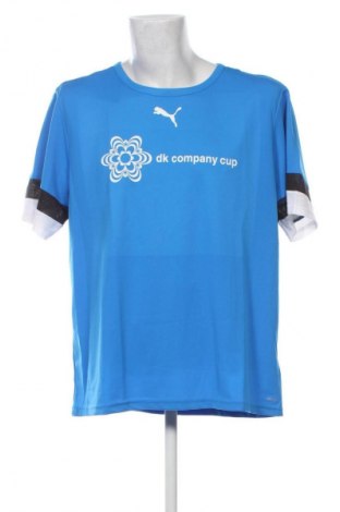 Męski T-shirt PUMA, Rozmiar XXL, Kolor Niebieski, Cena 33,99 zł