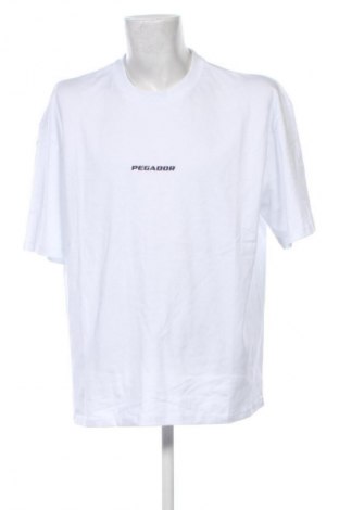 Męski T-shirt Pegador, Rozmiar XL, Kolor Biały, Cena 111,99 zł
