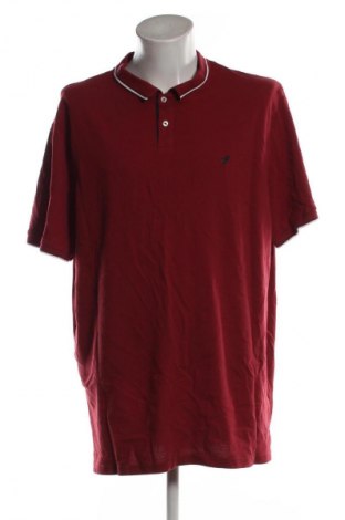 Męski T-shirt Pier One, Rozmiar 5XL, Kolor Czerwony, Cena 101,99 zł