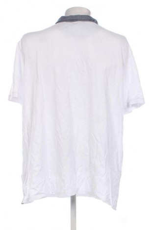 Мъжка тениска Pier One, Размер 5XL, Цвят Бял, Цена 25,99 лв.