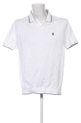 Męski T-shirt Polo, Rozmiar L, Kolor Biały, Cena 407,99 zł