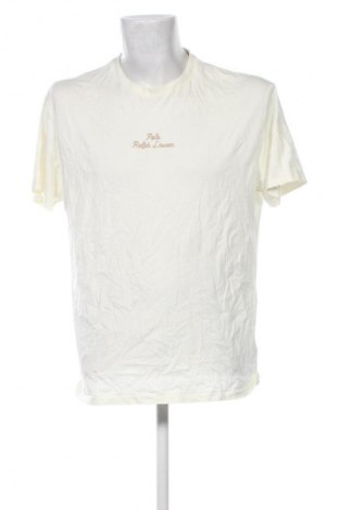 Męski T-shirt Polo Ralph Lauren, Rozmiar L, Kolor ecru, Cena 479,99 zł