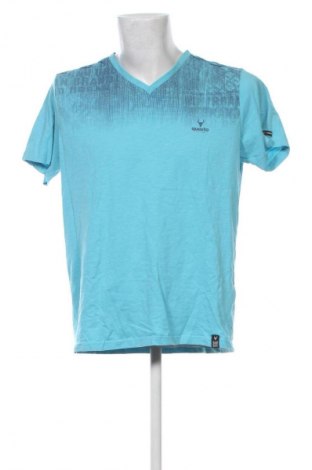 Tricou de bărbați Questo Savage, Mărime XL, Culoare Albastru, Preț 41,16 Lei