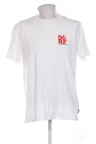 Мъжка тениска Quiksilver, Размер L, Цвят Бял, Цена 34,99 лв.