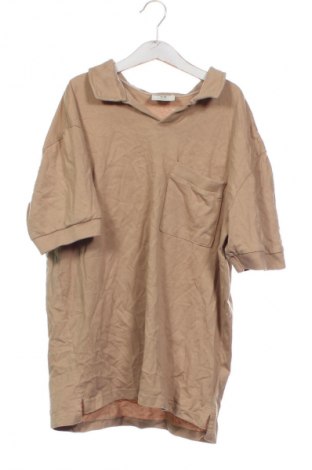 Tricou de bărbați Sinsay, Mărime XS, Culoare Bej, Preț 33,99 Lei