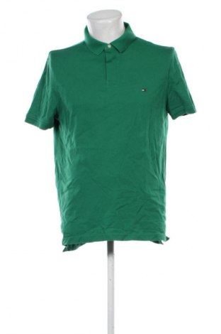 Męski T-shirt Tommy Hilfiger, Rozmiar XL, Kolor Zielony, Cena 514,99 zł
